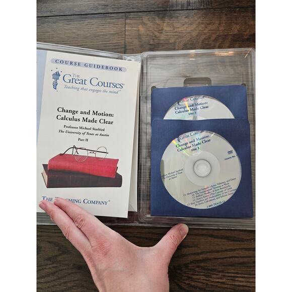 Great Courses Teaching Company Change and Motion Calculus Made Clear Pt II - Picture 2 of 2